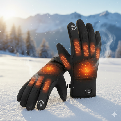 Premium Heated Gloves with 3 Adjustable Temperature Levels