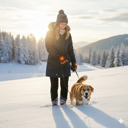 Premium Heated Gloves with 3 Adjustable Temperature Levels